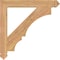 Ekena Millwork Balboa Arts & Crafts Smooth Bracket, Western Red Cedar, 3 1/2"W x 30"D x 30"H BKT04X30X30BOA03SWR - alternate 2